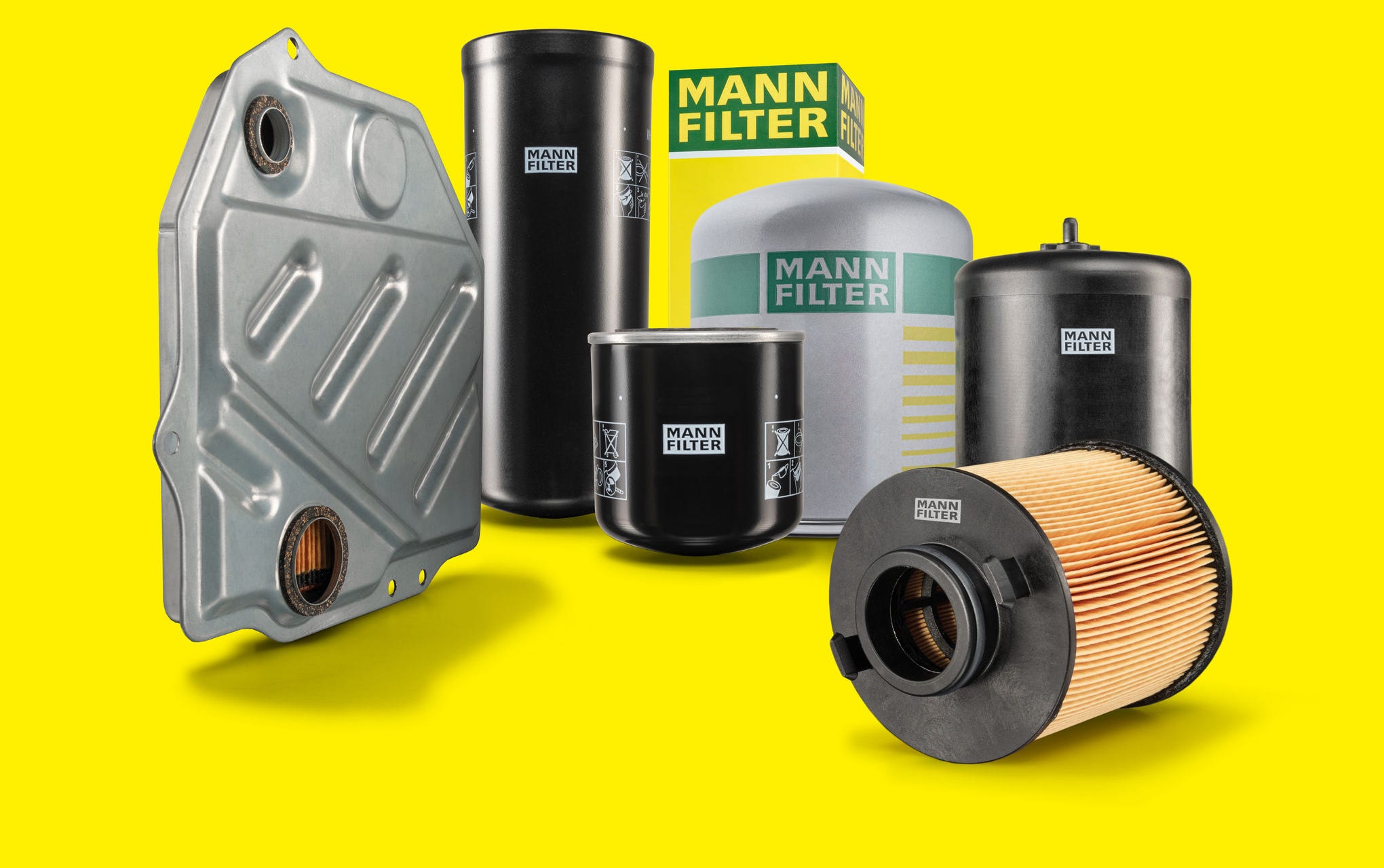 Variazione di filtri specializzati di MANN-FILTER