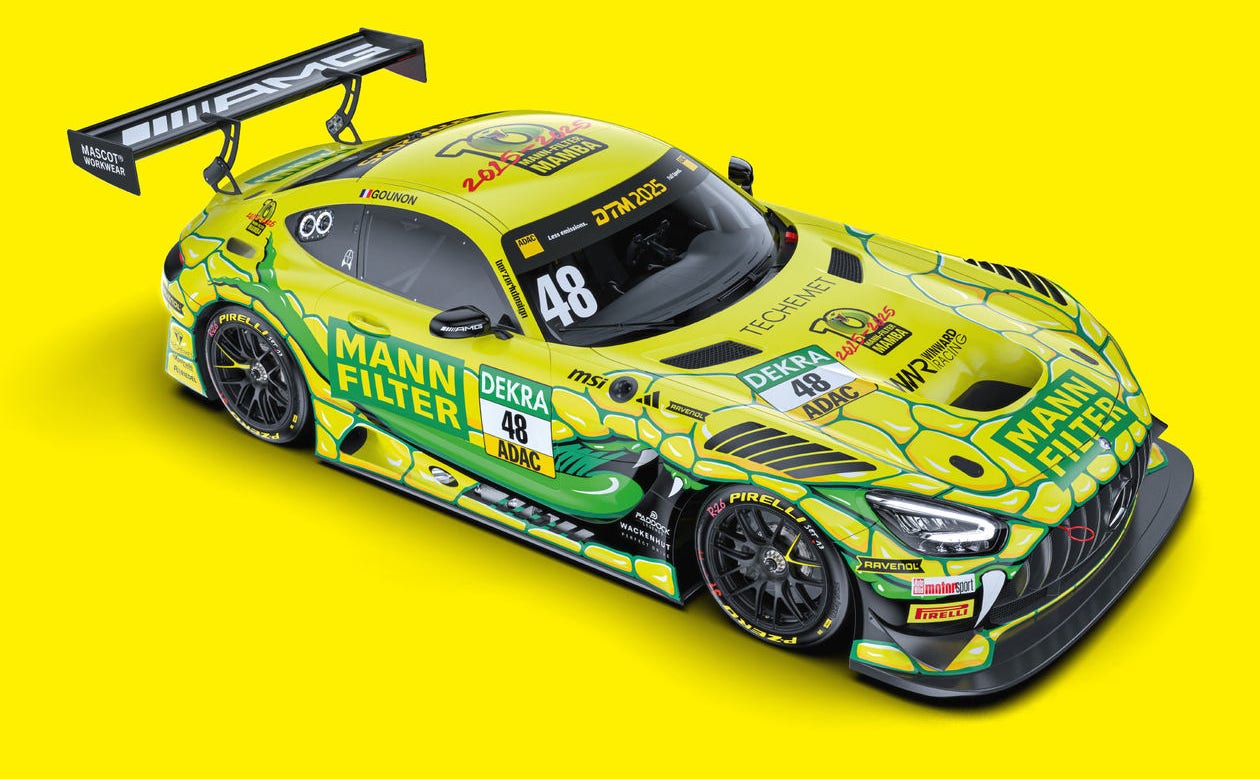 Die MANN-FILTER Mamba für die DTM Saison 2025