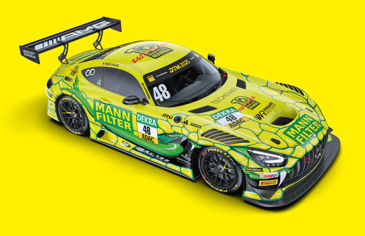 The MANN-FILTER Mamba for the DTM season 2025