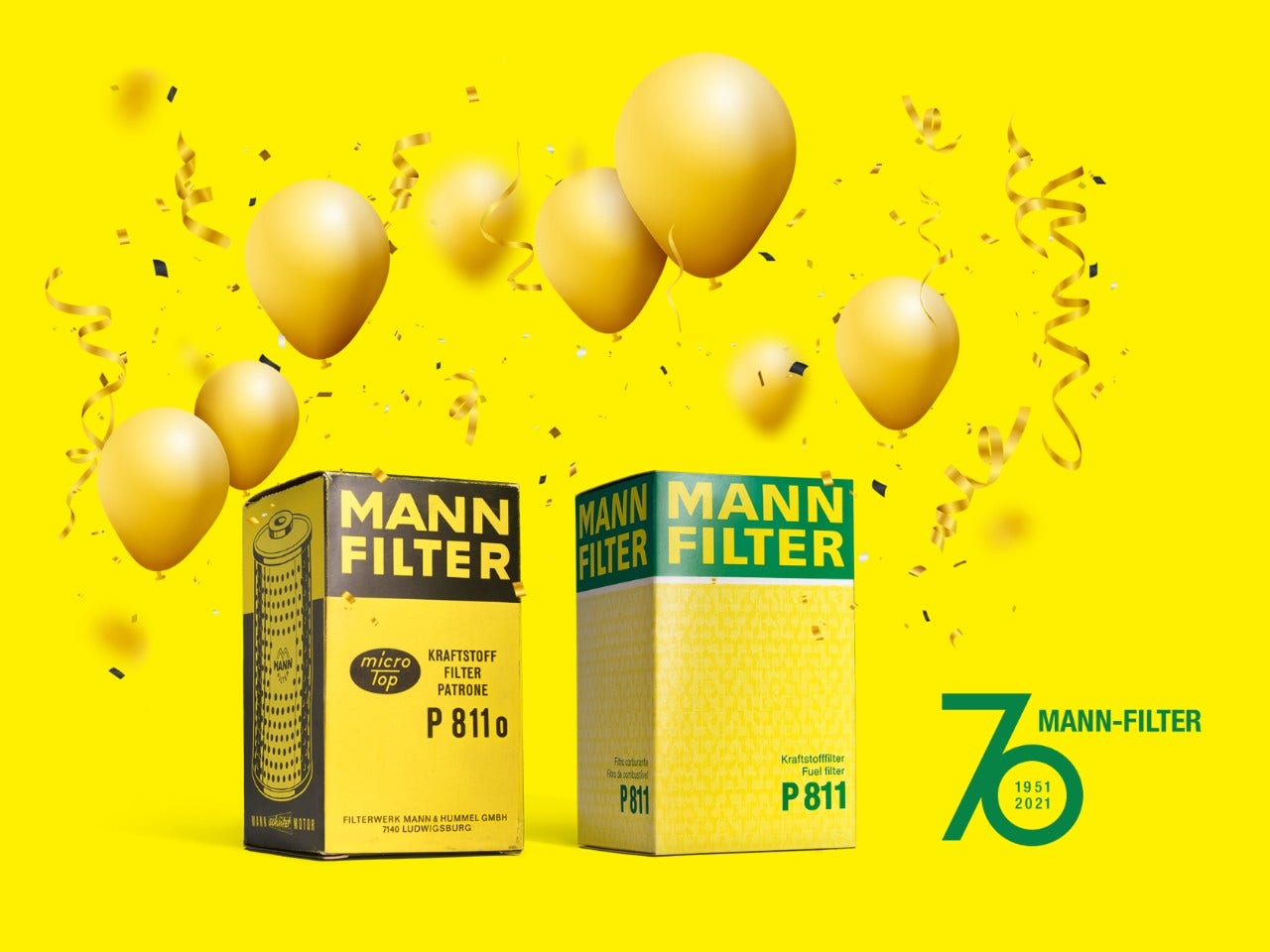 MANN-FILTER 70 Jahre Jubiläum