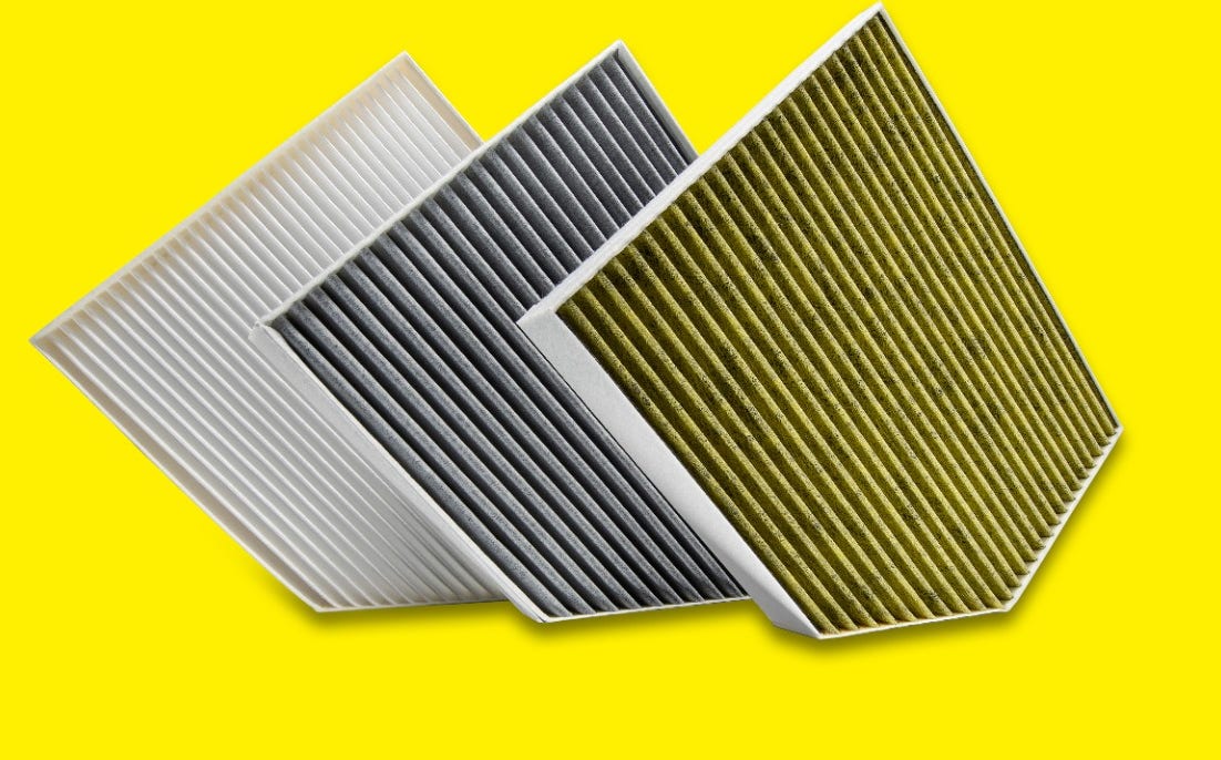 Innenraumfilter von MANN-FILTER sind die perfekte Lösung gegen Luftverschmutzung in Ihrem Fahrzeug