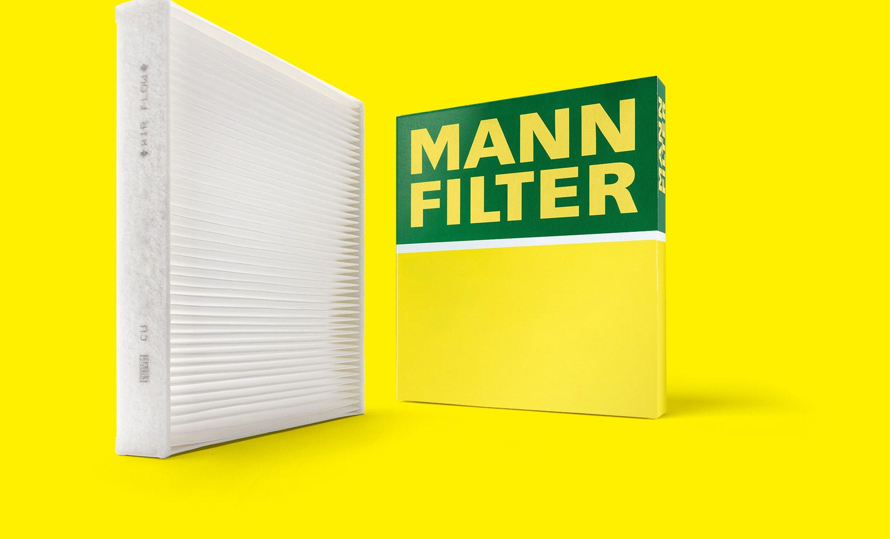 Partikelfilter von MANN-FILTER geben Staub und Schmutz keine Chance