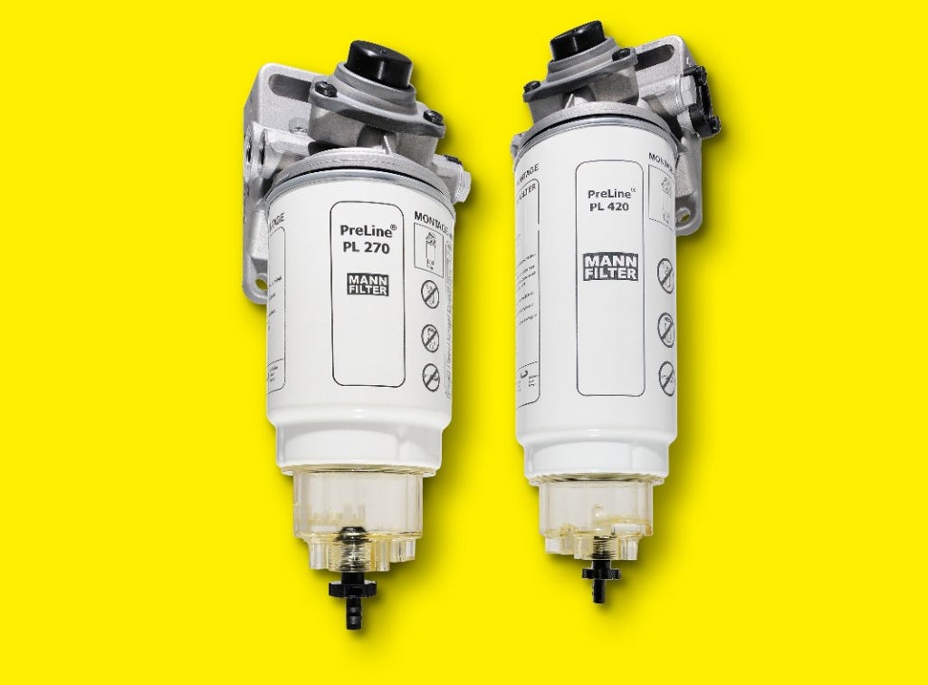 Filter bahan bakar preline oleh MANN-FILTER membantu sistem diesel Anda berkinerja lebih baik.