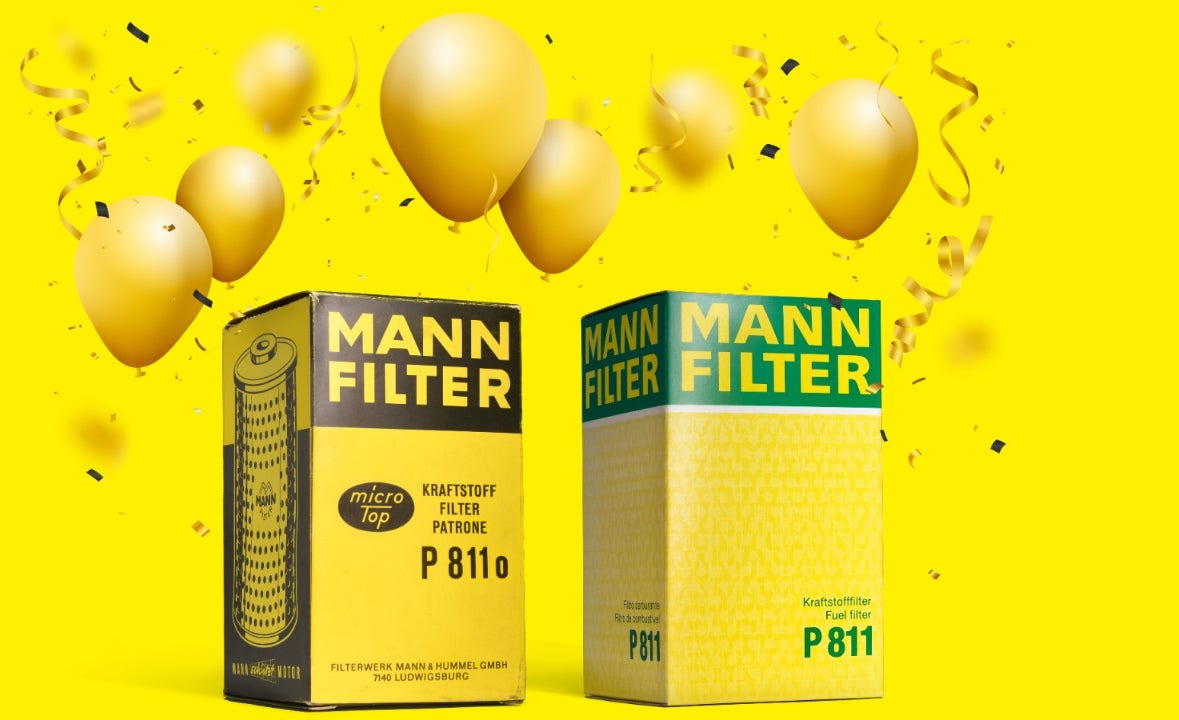MANN-FILTER aniversário de 70 anos