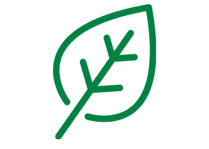 MANN-FILTER icon marking more sustainable products