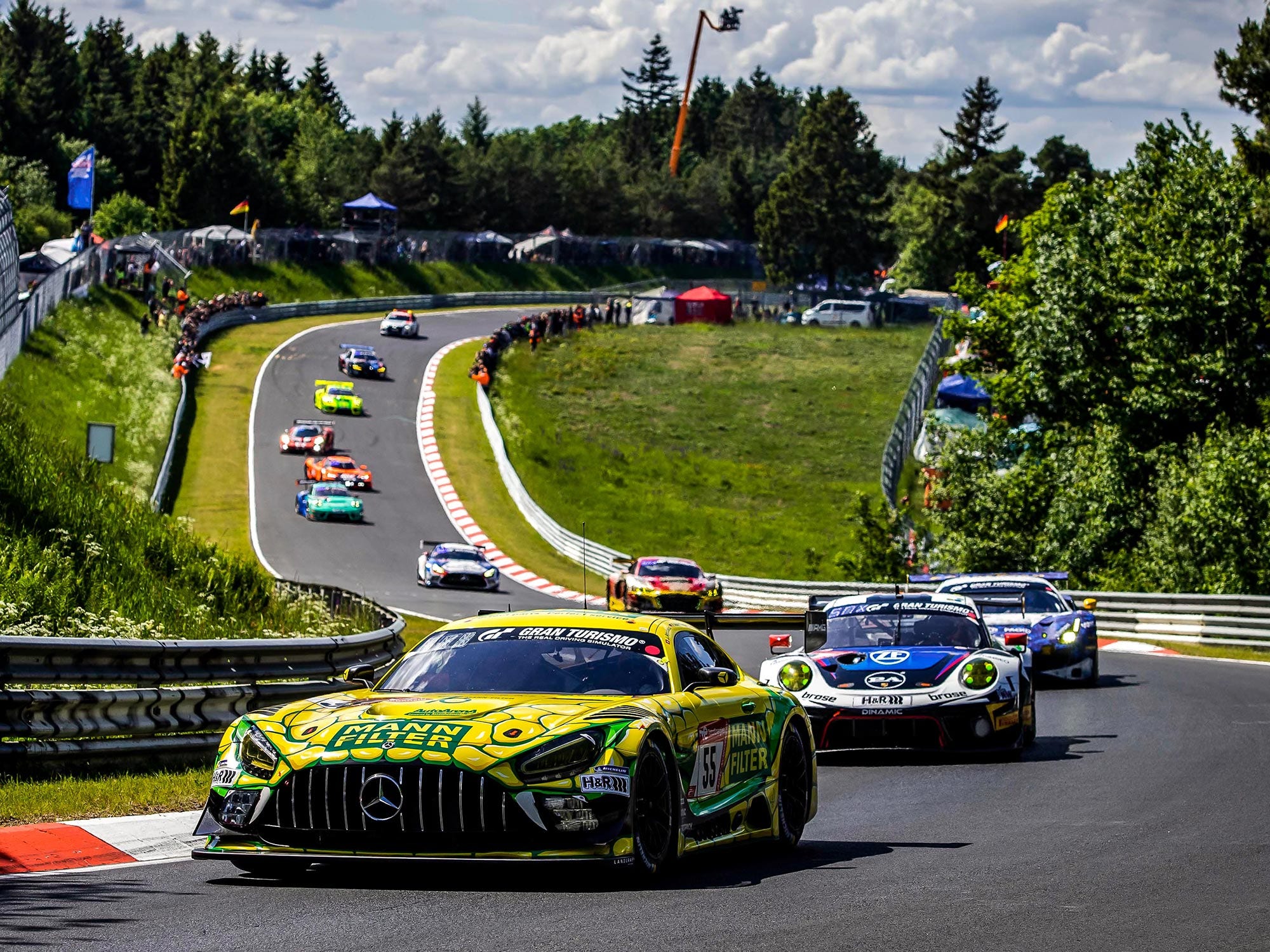 Motorsport 24h Rennen auf dem Nübrurgring die Mamba