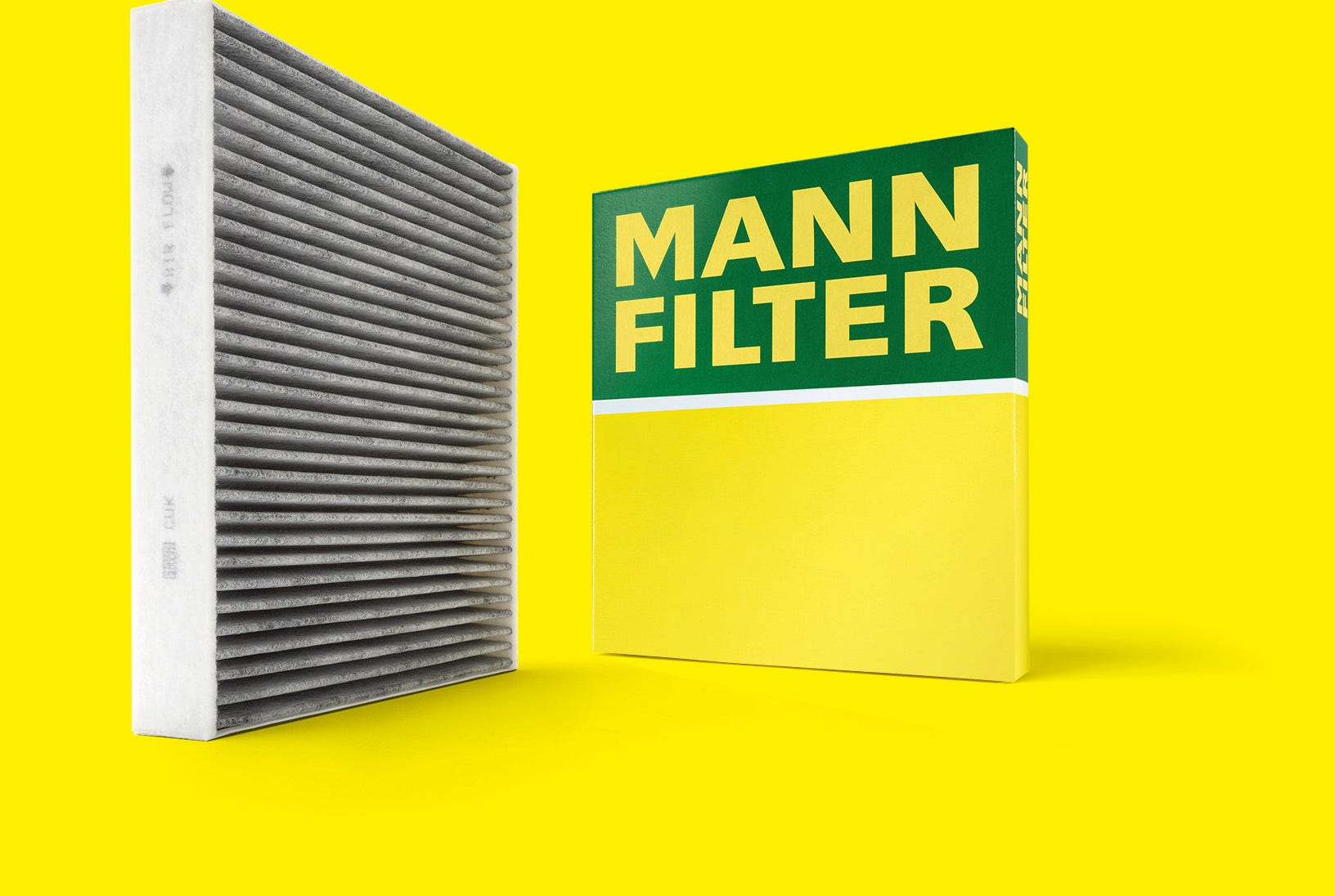 Innenraumfilter mit Aktivkohle filtern Gerüche und Schadgase
