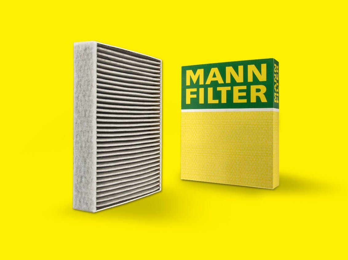 Cabin air filter FP31003 against pollen, dust and allergens