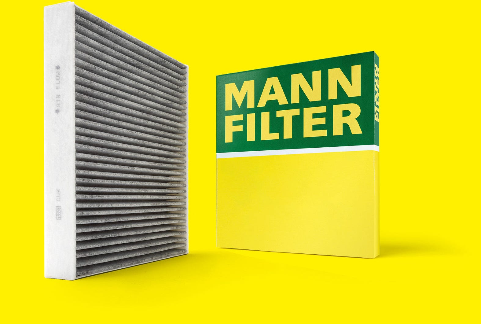 Cabin air filters with activated carbon filter extract up to 95% of harmful particulate.