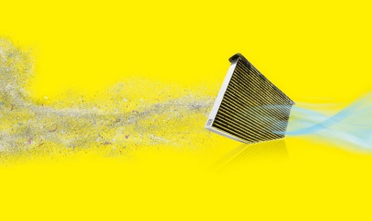 Innenraumfilter von MANN-FILTER sorgen für eine perfekte Zirkulation der Luft