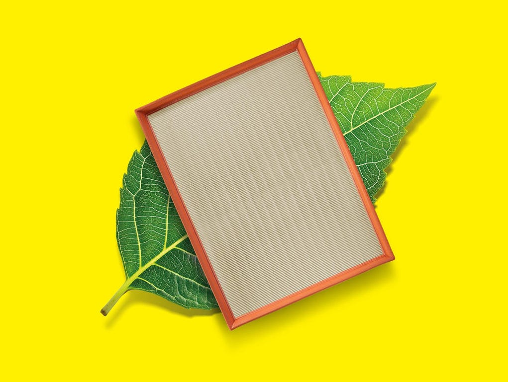 MANN-FILTER go green visual leaf