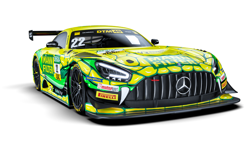 The MANN-FILTER Mamba for the DTM season 2024