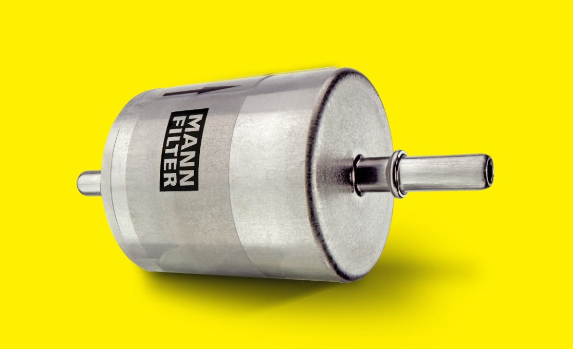 MANN-FILTER Inlinefilter für optimalen Schutz des Kraftstoffsystems und lange Wechselintervalle