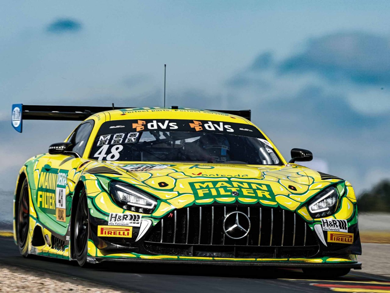 The MANN-FILTER Mamba number 48 has the ADAC GT Masters Championship in its sights