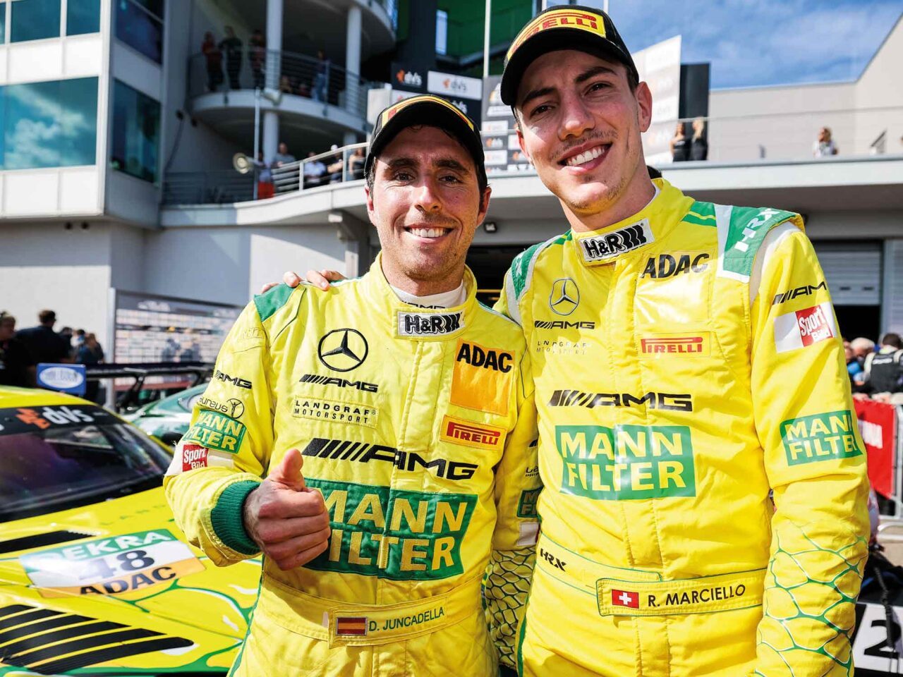 Mamba Fahrer Marciello/Juncadella/ (v.r.) Mamba Fahrer Marciello/Juncadella