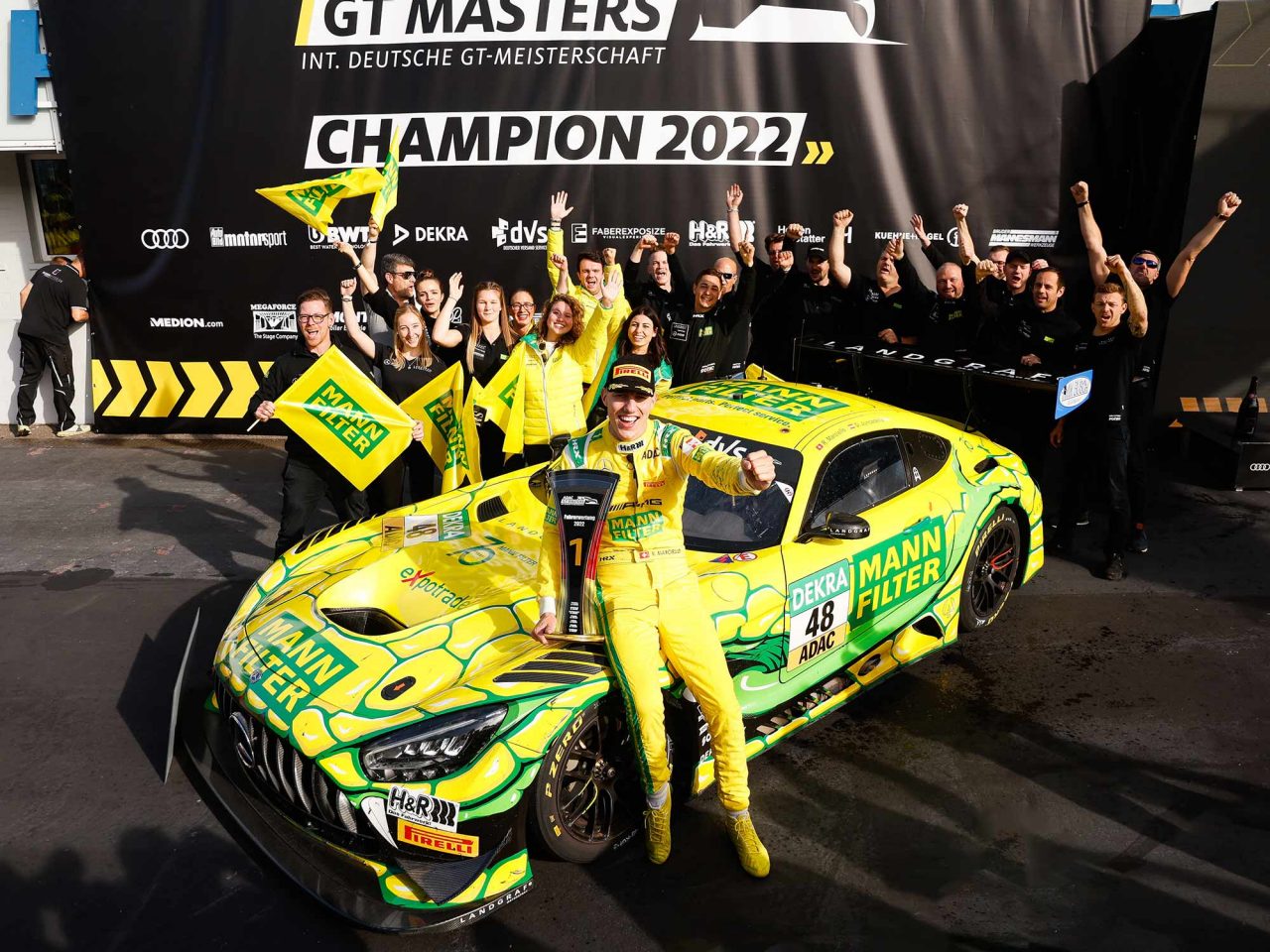 The ADAC GT Masters Champion 2022: Raffaele Marciello