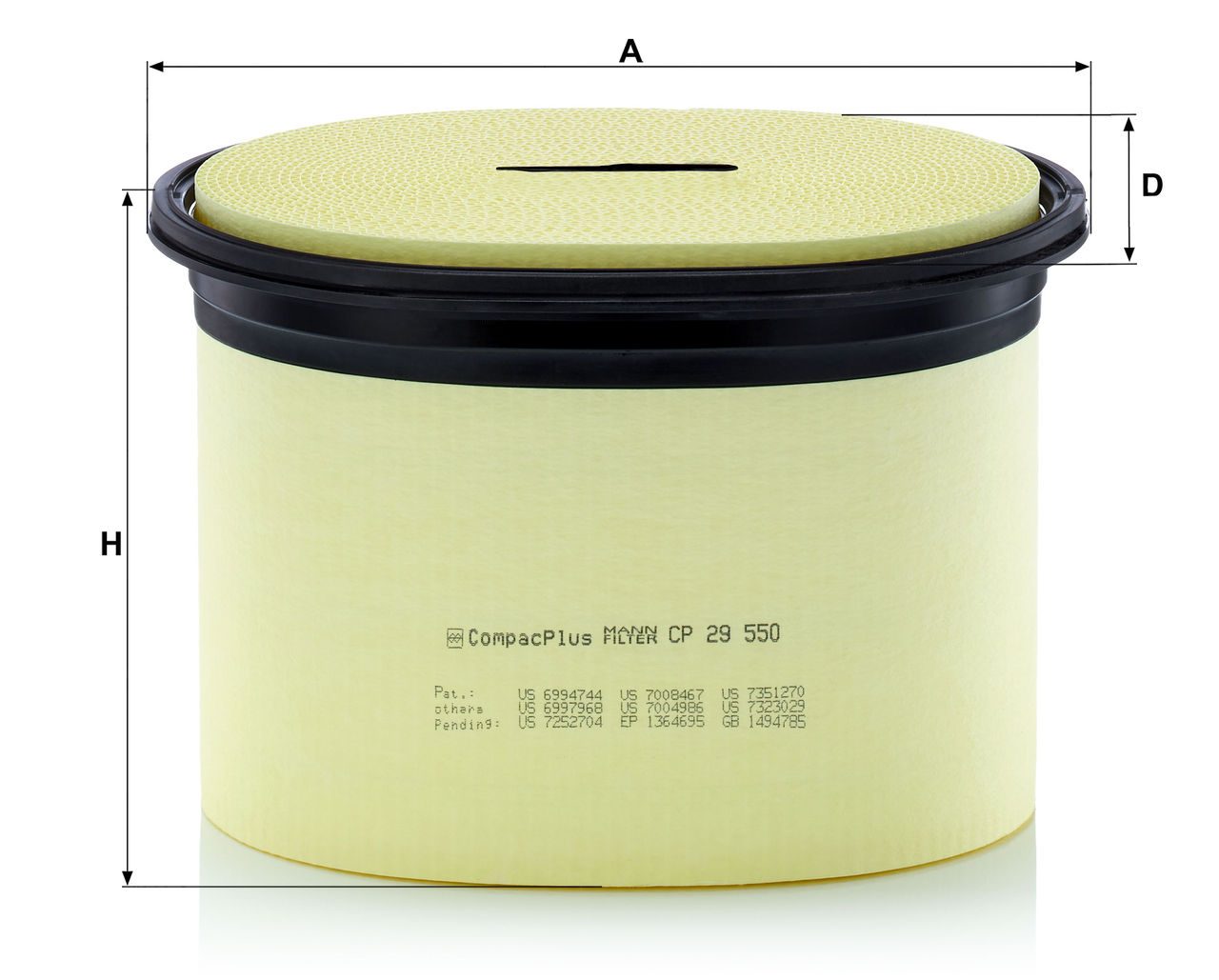 Product Image CP29550_MANN-FILTER