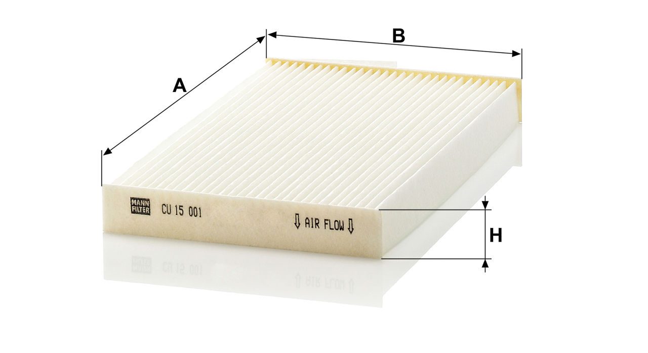 Product Image CU15001_MANN-FILTER