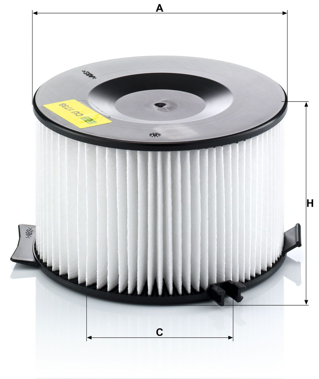 Product Image CU1738_MANN-FILTER