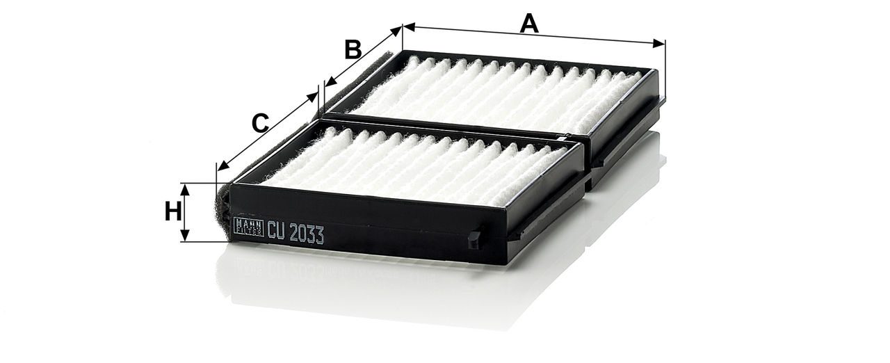 Product Image CU2033-2_MANN-FILTER