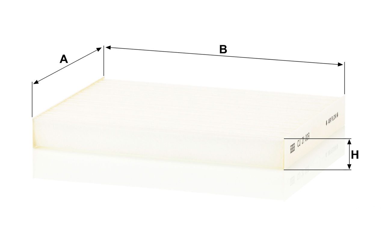 Product Image CU21009_MANN-FILTER
