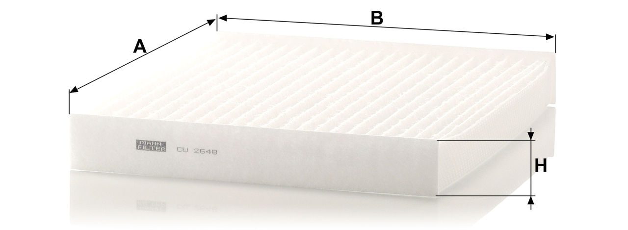 Product Image CU2648_MANN-FILTER