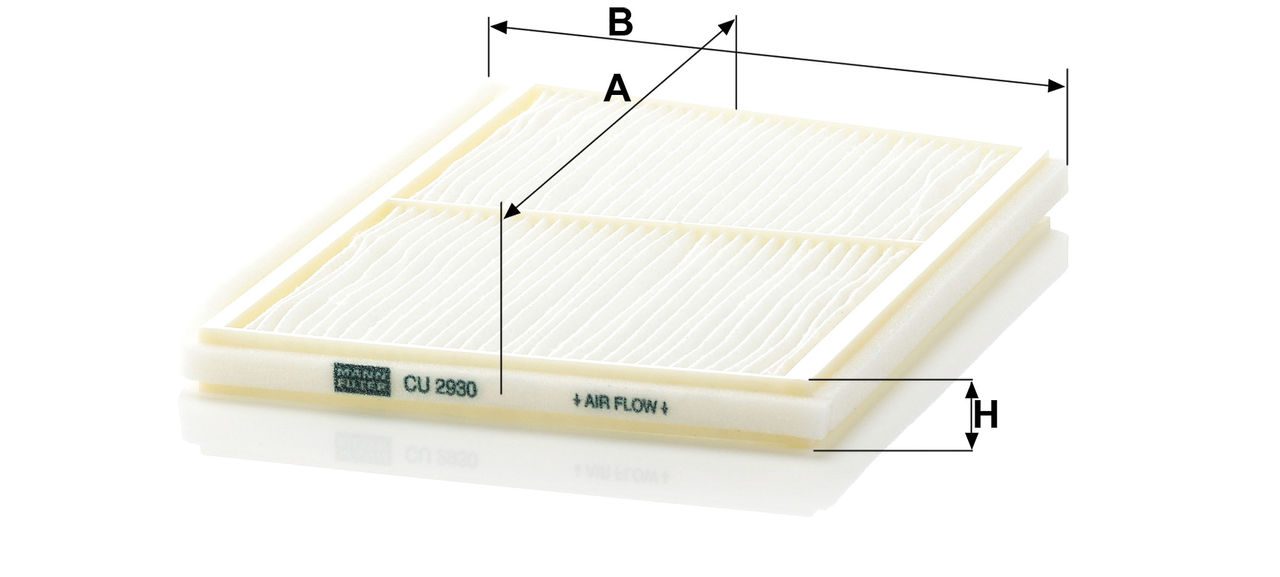 Product Image CU2930_MANN-FILTER