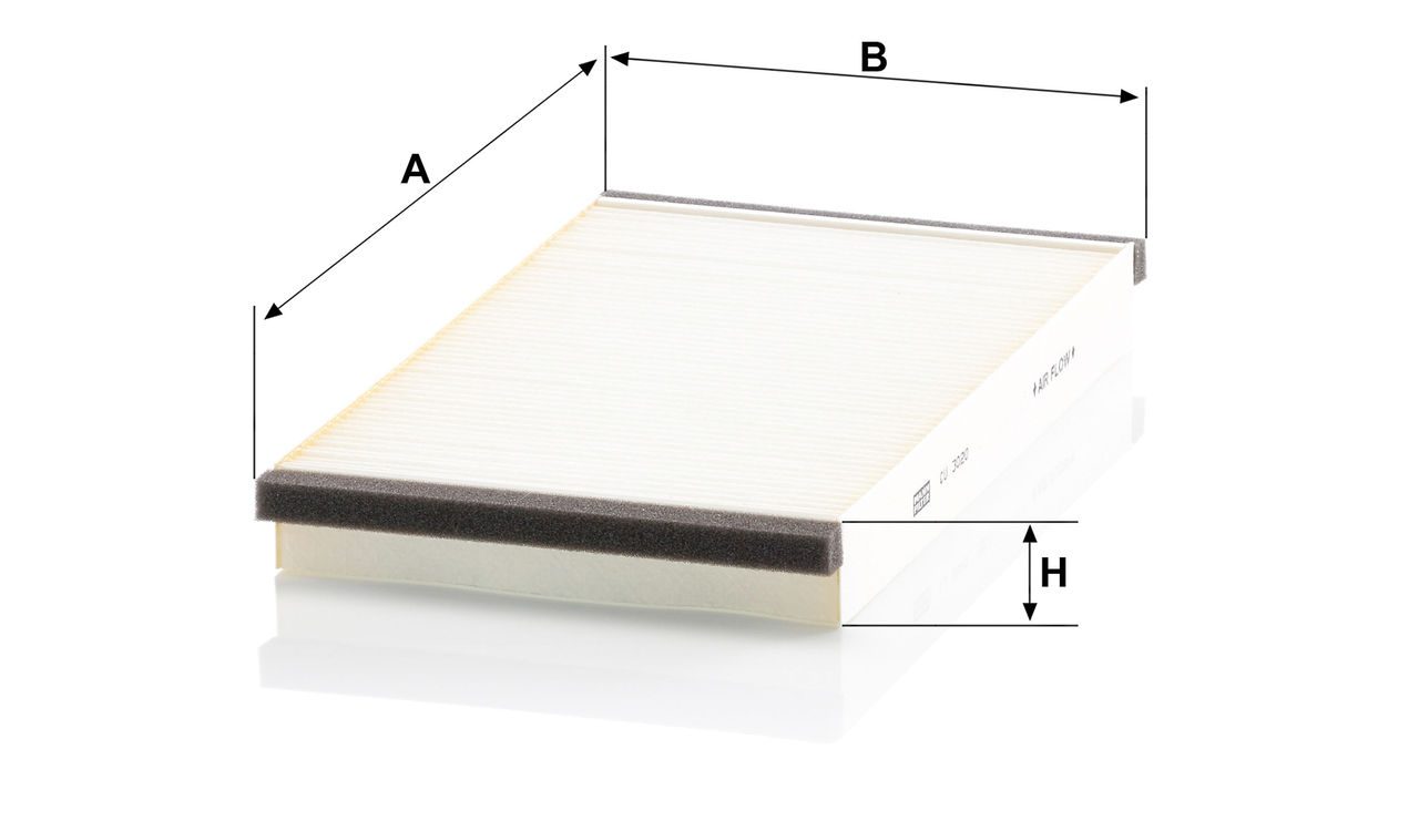 Product Image CU3020_MANN-FILTER