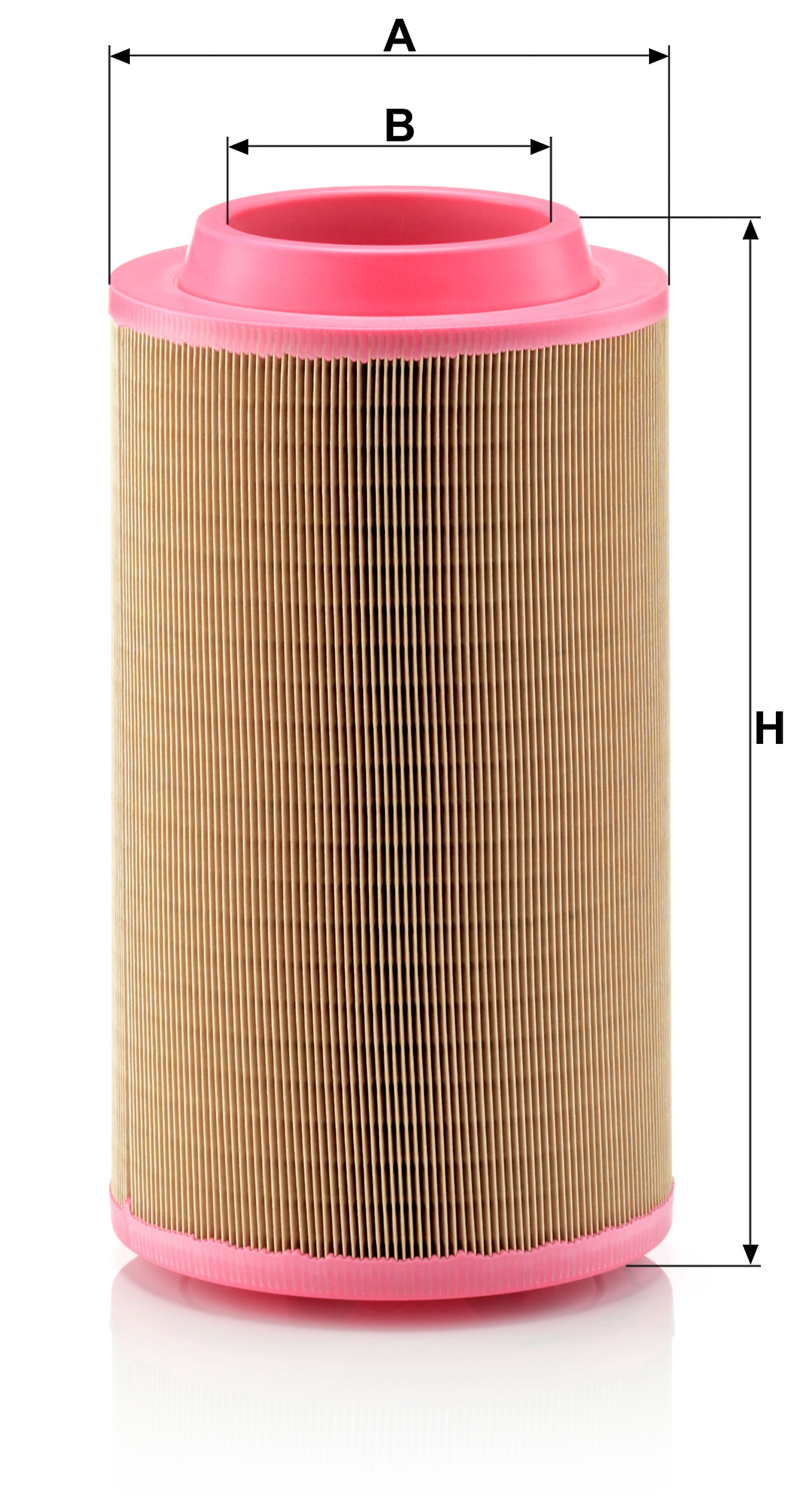 MANN-FILTER C 23 109 Filtro Aria Auto | Qualità Primo Equipaggiamento | Protezione Motore