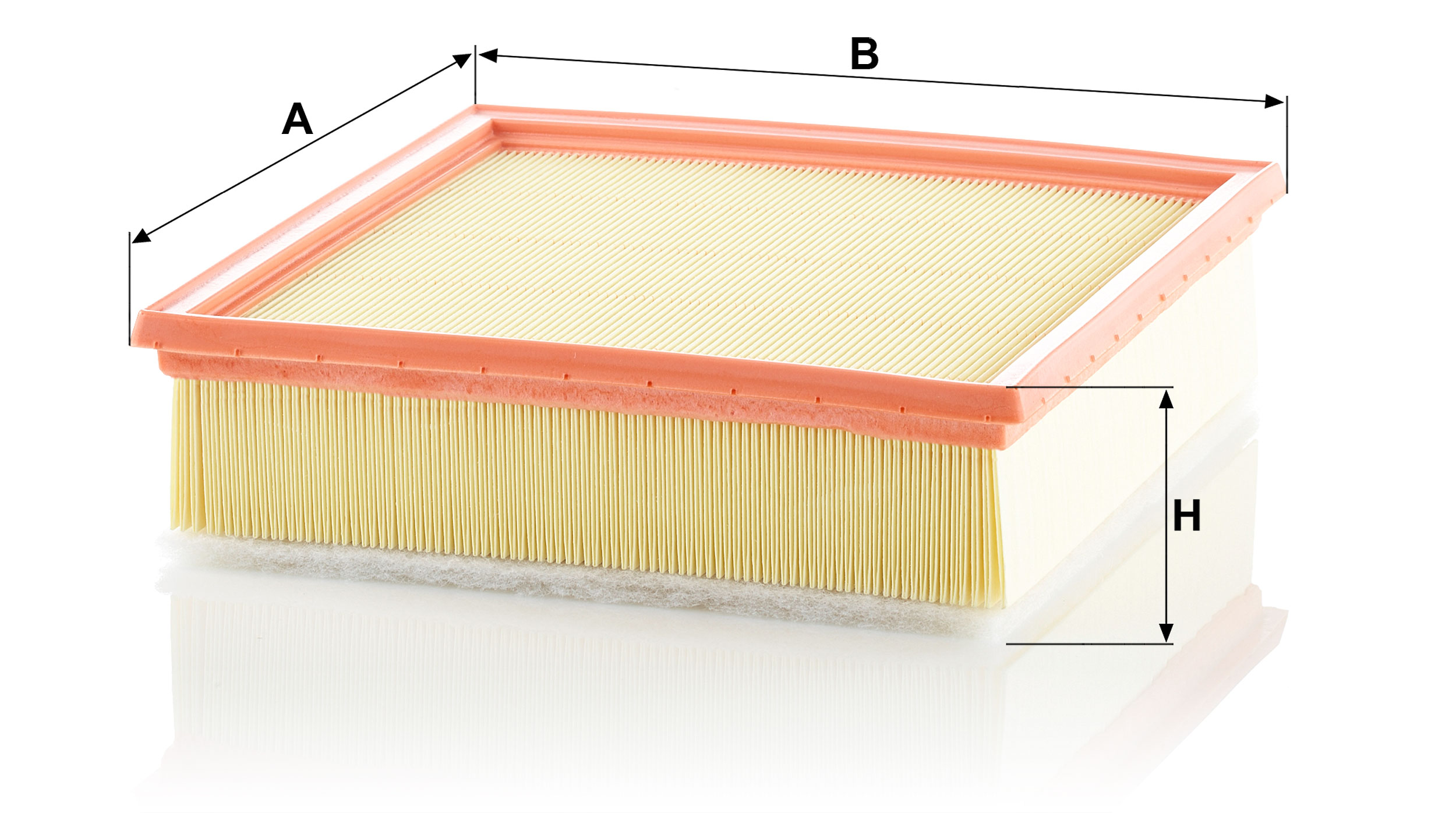 Filtre à Air MANN-FILTER C 24 007 - Haute Performance Pour Voitures Et Utilitaires, Dimensions 240x236x70 Mm