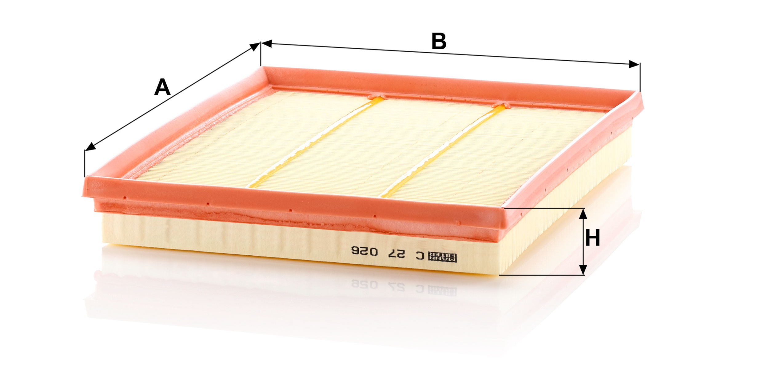MANN-FILTER C 27 380 Filtro Dell'Aria Per Applicazioni Fuoristrada - Dimensioni 202x269x202 Mm, Qualità Primo Equipaggiamento