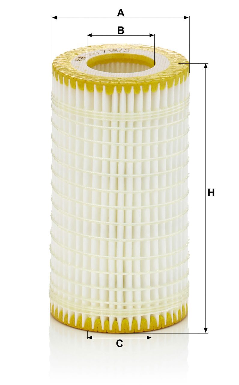 Product Image HU718/5X_MANN-FILTER