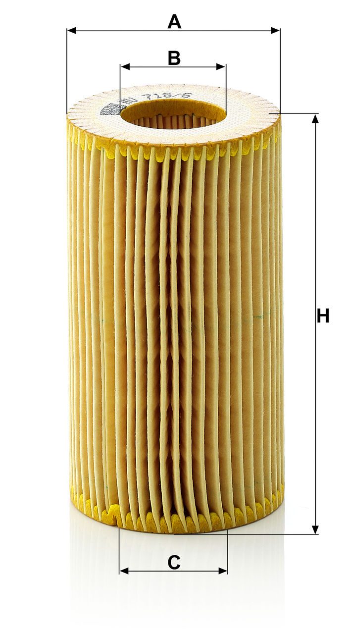Product Image HU718/6X_MANN-FILTER
