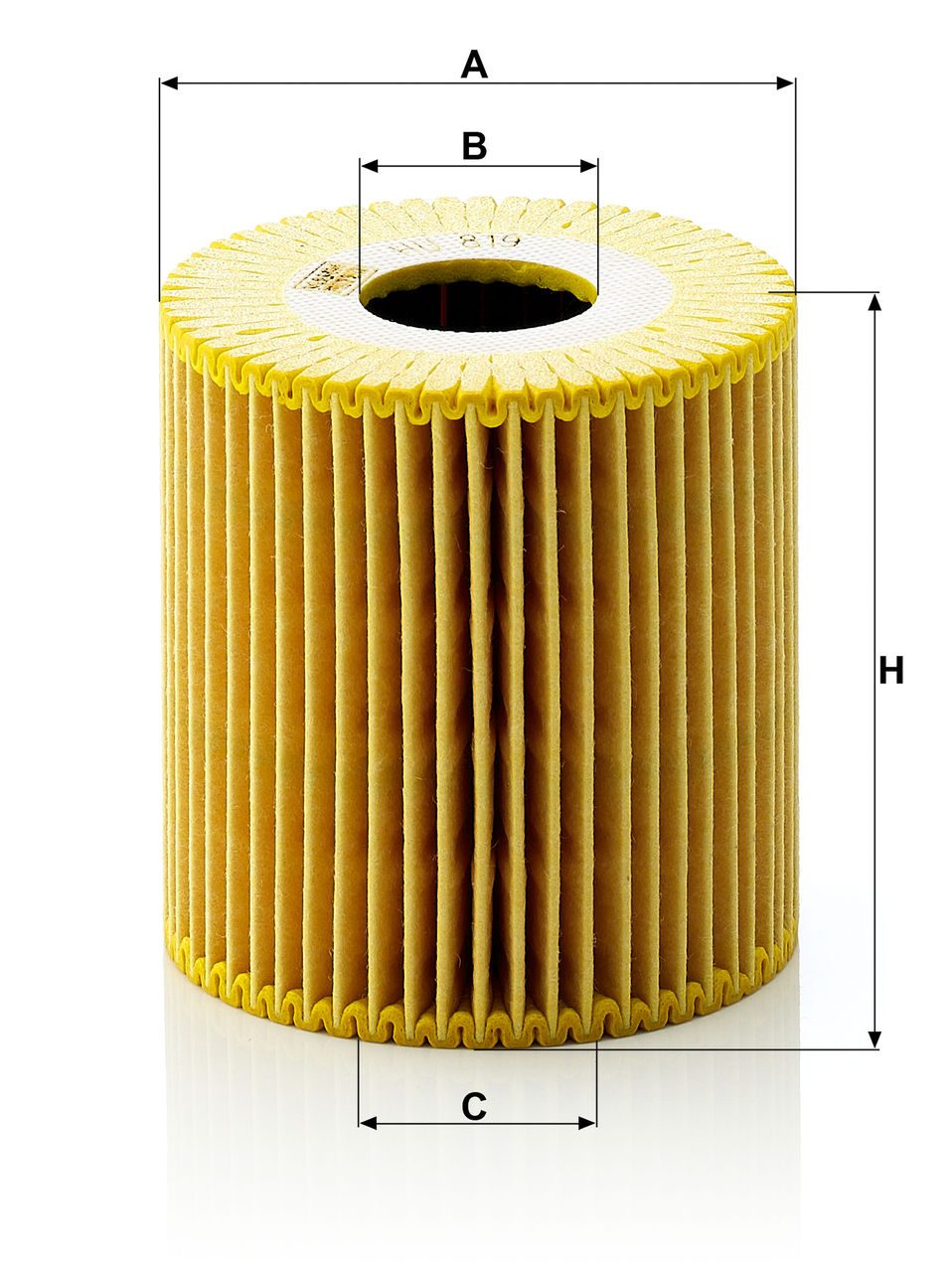 Product Image HU819X_MANN-FILTER