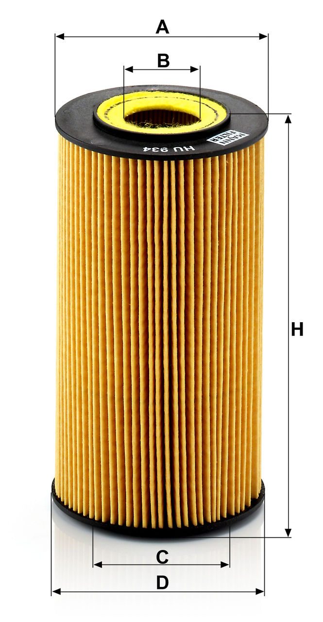 Product Image HU934X_MANN-FILTER