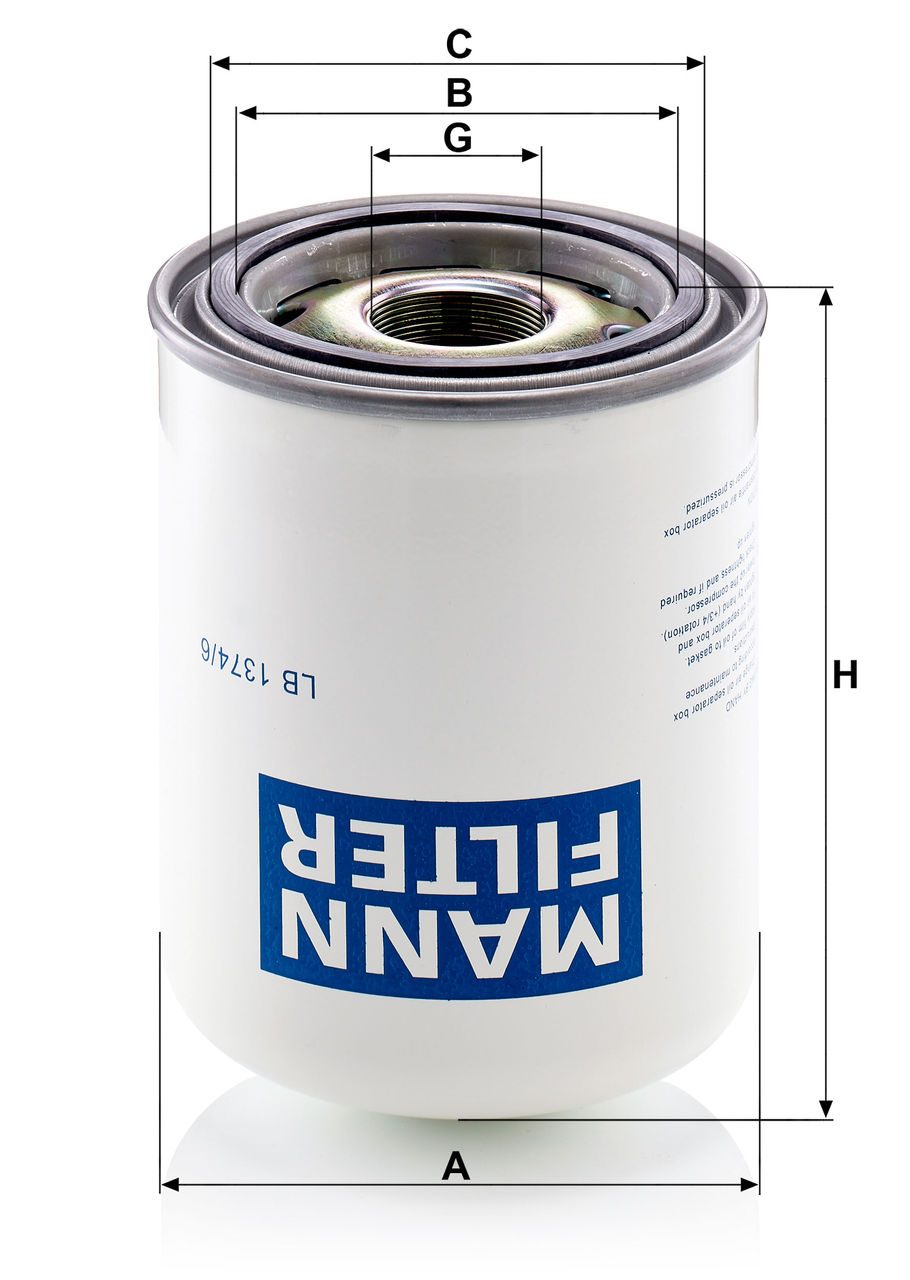 Product Image LB1374/6_MANN-FILTER