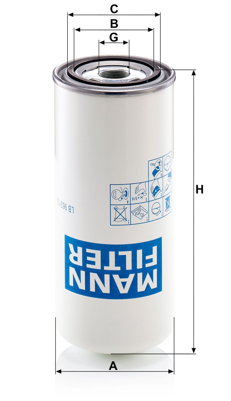 Product Image LB962/12_MANN-FILTER