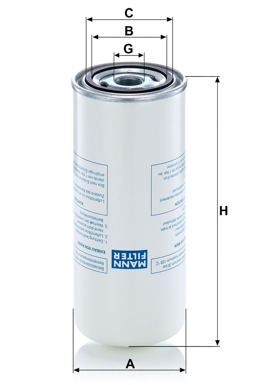 Product Image LB962/8_MANN-FILTER