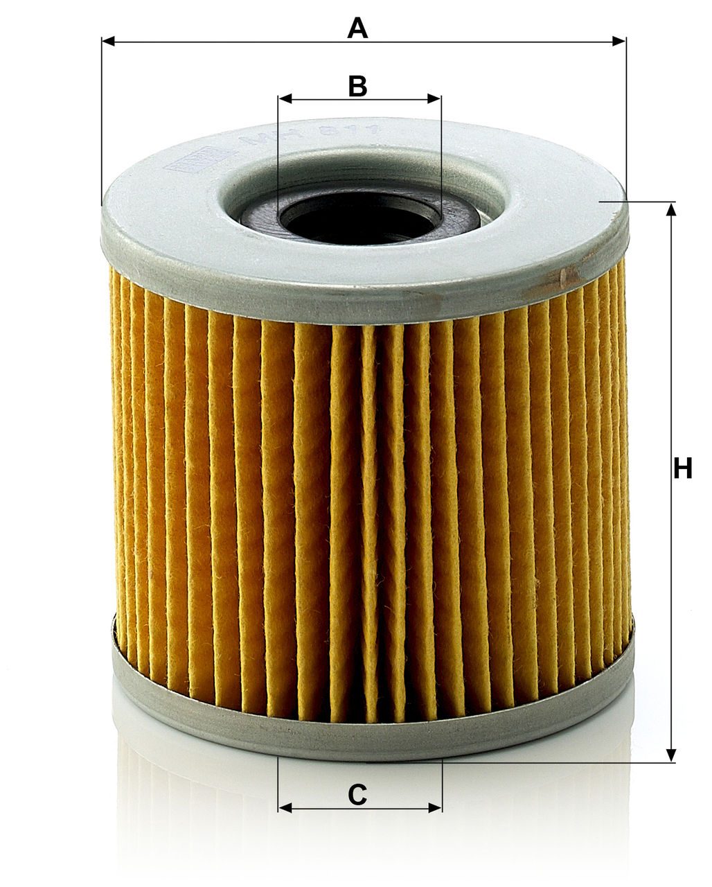 Product Image MH811_MANN-FILTER