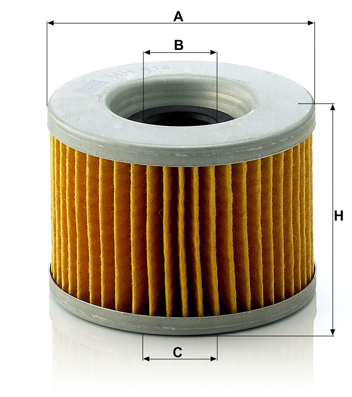 Product Image MH814_MANN-FILTER