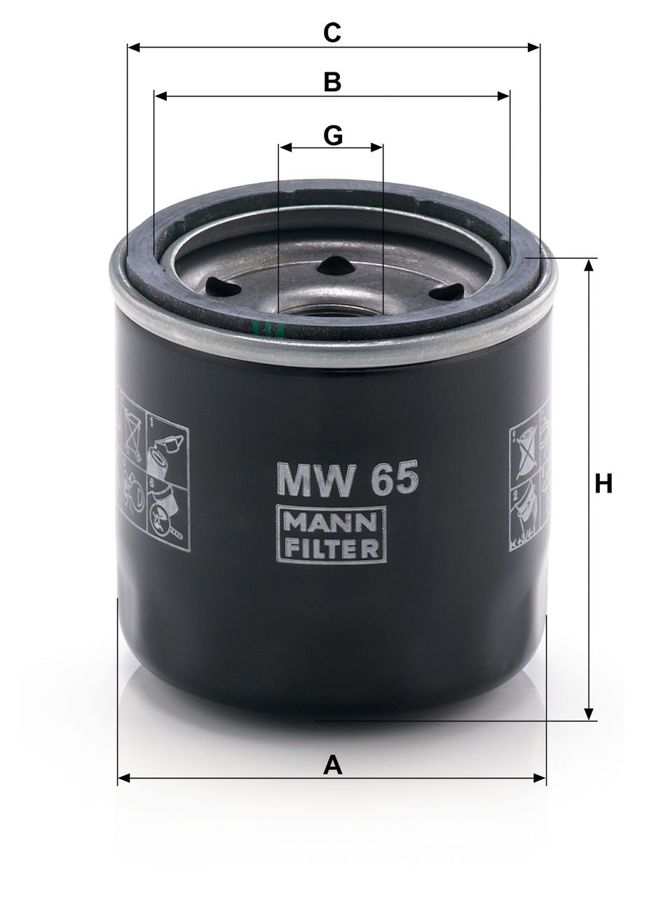 Product Image MW65_MANN-FILTER