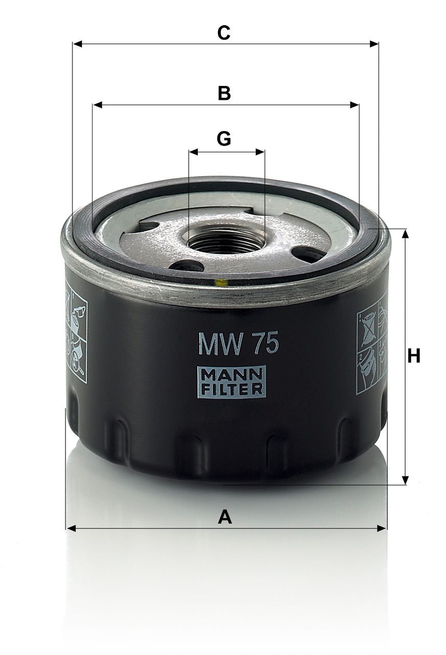 Product Image MW75_MANN-FILTER