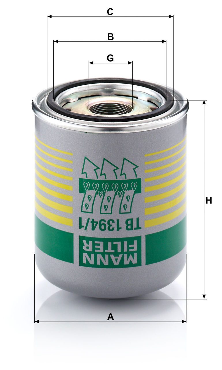 Product Image TB1394/1X_MANN-FILTER