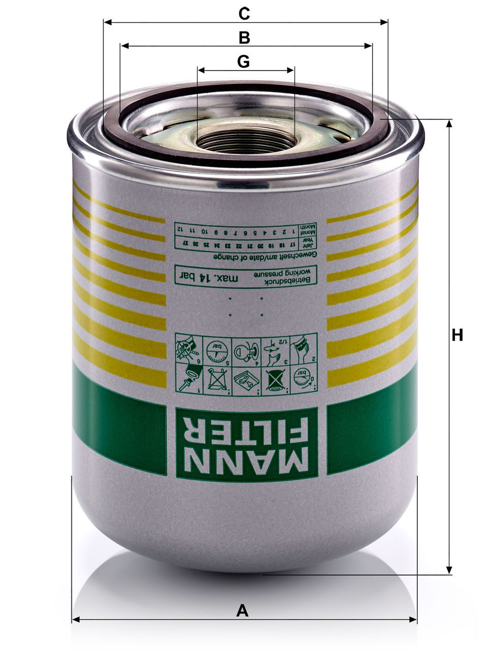 Product Image TB1394/8X_MANN-FILTER