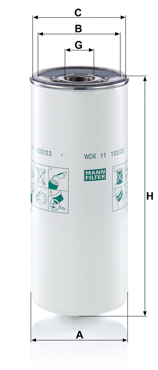 Product Image WDK11102/23_MANN-FILTER