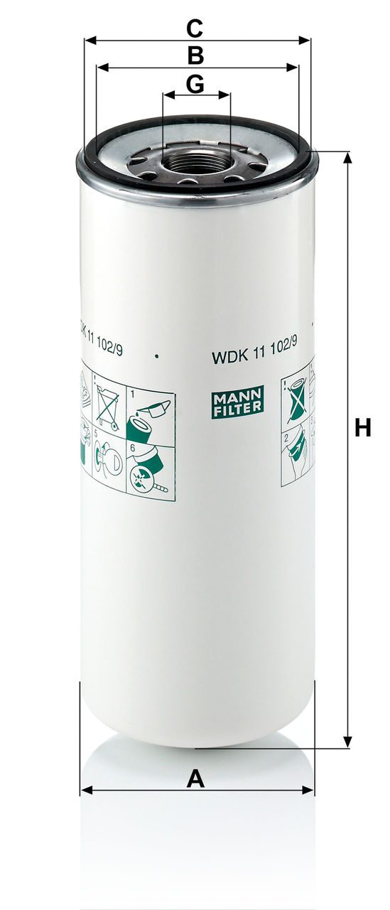 Product Image WDK11102/9_MANN-FILTER