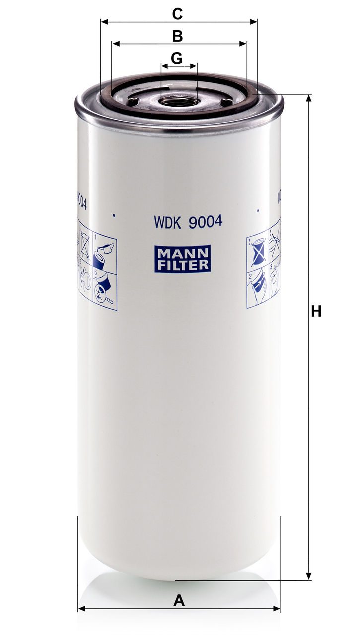 Product Image WDK9004_MANN-FILTER