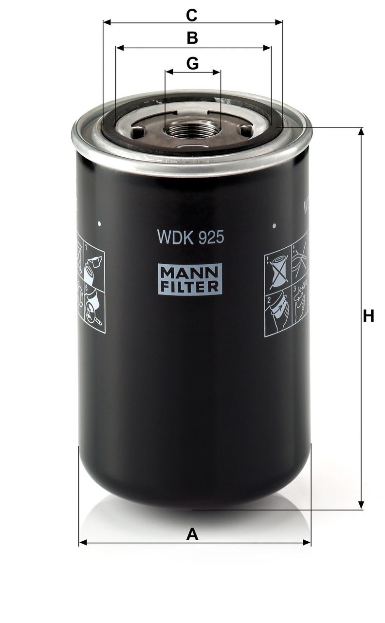 Product Image WDK925_MANN-FILTER