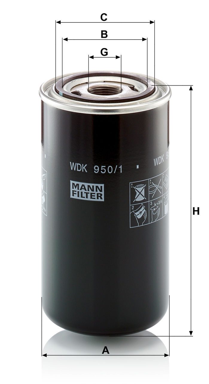 Product Image WDK950/1_MANN-FILTER