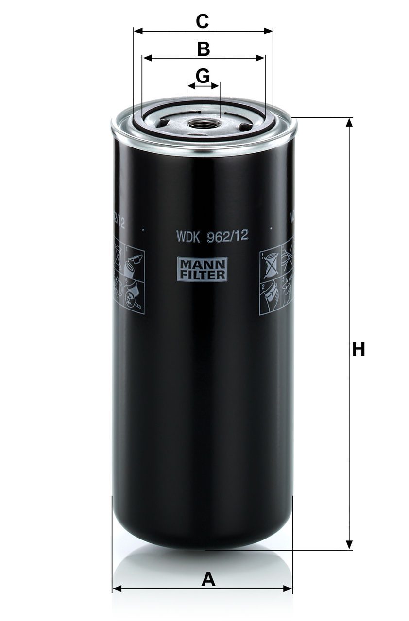 Product Image WDK962/12_MANN-FILTER